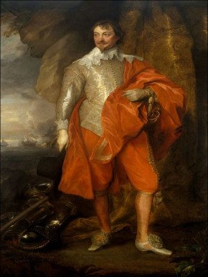 Robert Rich (1587–1658), Second Earl of Warwick, Anthony van Dyck - plakat
