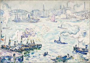 Rotterdam, Paul Signac - plakat 60x40 cm