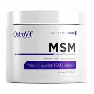 OSTROVIT MSM 300g PURE czysty | na bolące stawy