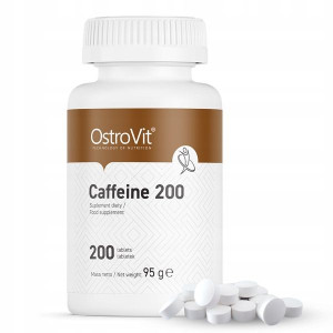 Ostrovit Caffeine 200 Mg 200t Kofeina Pobudzenie