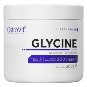 OstroVit Glicyna 200 g GLYCINE amino naturalna