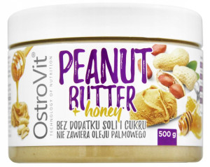 Ostrovit Masło Orzech Z Miodem 500g Peanut Honey