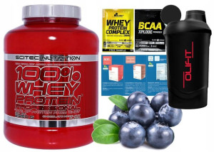 Scitec 100% Whey Protein Professional 2350g+5xgift