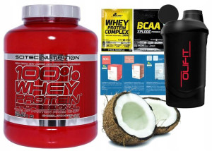 Scitec 100% Whey Protein Professional 2350g+5xgift
