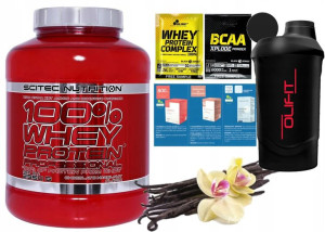 Scitec 100% Whey Protein Professional 2350g+5xgift