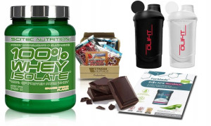 SCITEC 100% WHEY ISOLATE 2000g + gratisy