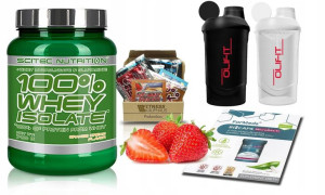 SCITEC 100% WHEY ISOLATE 2000g + gratisy