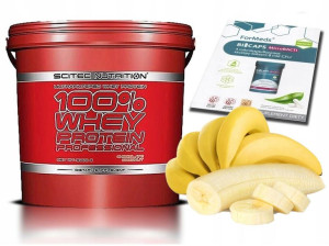 Scitec 100% Whey Protein Professional 5000g +gift