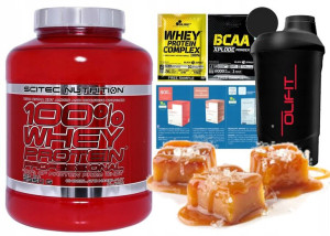 Scitec 100% Whey Protein Professional 2350g+5xgift