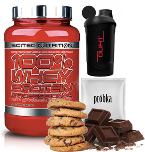 Scitec 100% Whey Protein Professional 920g Gratisy