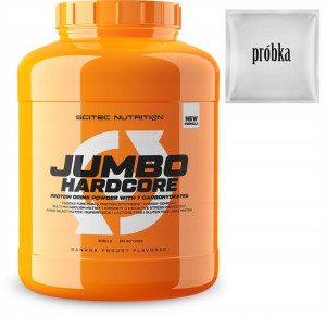 Scitec Jumbo Hardcore 3060 G Gainer +próbka