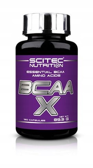 SCITEC - BCAA X 120k | aminokwasy regeneracja siła
