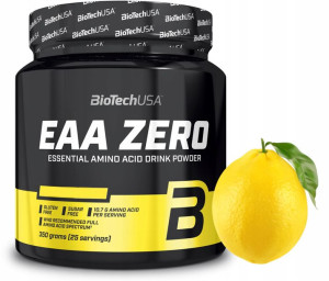 BioTech USA EAA 350 g cytrynowy aminokwasy