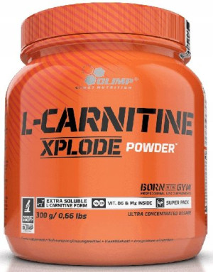 OLIMP L-Carnitine Xplode 300g pomarańcz karnityna