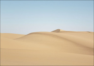 Sand dunes in Southern California, Carol Highsmith - plakat 50x40 cm