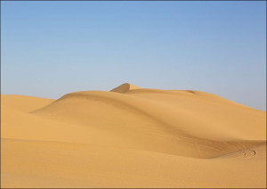 Sand dunes in Southern California., Carol Highsmith - plakat 100x70 cm