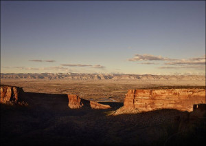 Scenery at Colorado National Monument USA, Carol Highsmith - plakat 70x50 c
