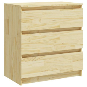 Szafka nocna, 60x36x64 cm, drewno sosnowe