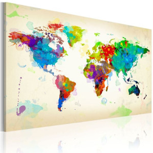 Obraz - All colors of the World [Rozmiar: 120X80]