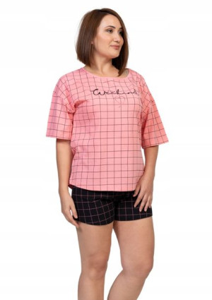 Piżama Damska Vienetta bawełniana +Size 3XL 52 54