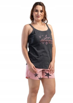 Piżama Damska Vienetta bawełniana +Size 4XL 56 58