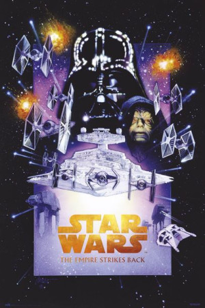 Star Wars Gwiezdne Wojny Imperium Kontratakuje - plakat 61x91,5 cm