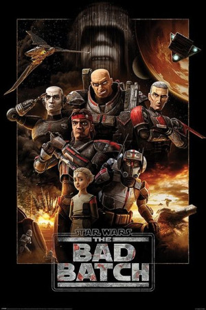 Star Wars The Bad Batch Gwiezdne Wojny Parszywa zgraja - plakat 61x91,5 cm