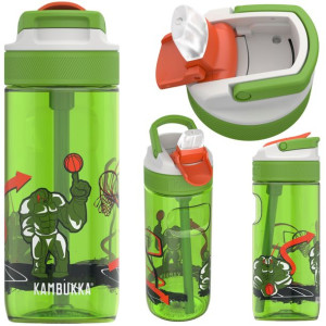 Butelka do picia dla dzieci ze słomką Kambukka Lagoon Basket Robo 500ml Bid