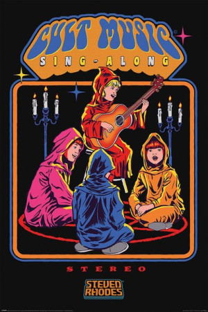 Steven Rhodes Cult Music Sing-Along - plakat 61x91,5 cm
