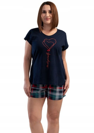 Piżama Damska Vienetta bawełniana +Size 4XL 56-58