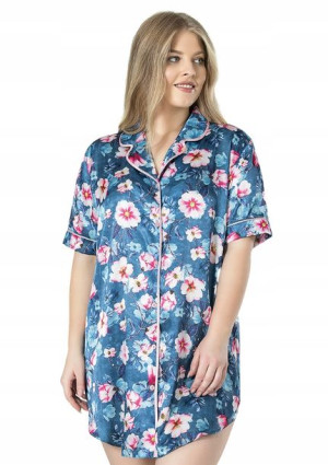 Koszula Nocna Vienetta satynowa +Size 1XL 46 48