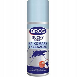 Suchy Spray środek na komary i kleszcze BROS 90ml