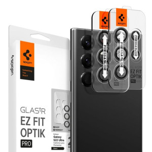 Osłona Aparatu Spigen Optik.tr "ez Fit" Camera Protector 2-pack S