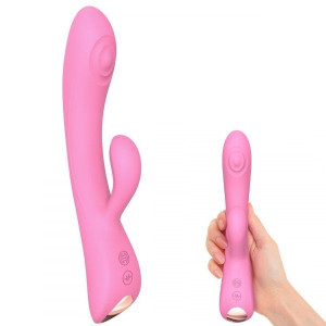 Pulsacyjny Wibrator 2 silniki Bunny Clyde Dildo