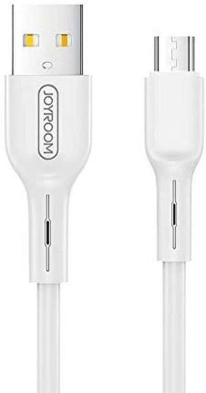 Joyroom Kabel Colorful Micro 1m Biały, S-m357s