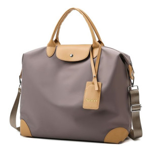 Duża torba podróżna BEŻOWA SHOPPER BAG