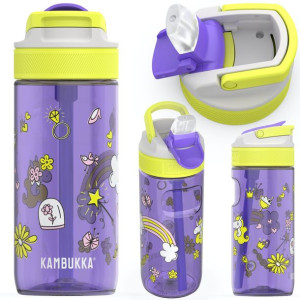 Butelka do picia dla dzieci ze słomką Kambukka Lagoon Princess Diary 500ml