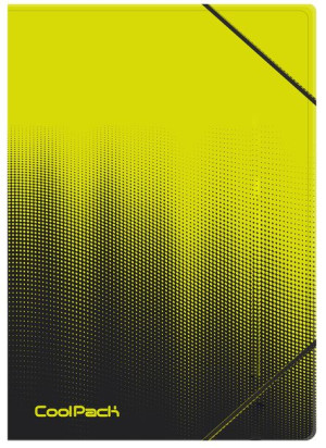Wytrzymała Teczka Na Dokumenty A4 Z Gumką Coolpack Gradient Lemon