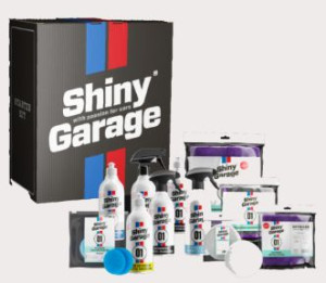 SHINY GARAGE Zestaw do pielęgnacji auta 11 części