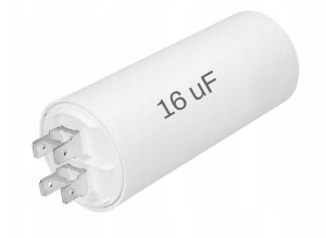 Kondensator rozruchowy silnikowy 16uF 450V