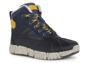 Śniegowce chłopięce GEOX J049XD granatowy AMPHIBIOX