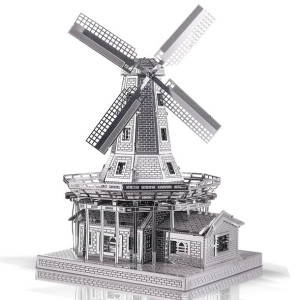 Piececool Puzzle Metalowe Model 3D - Holenderski Wiatrak