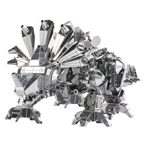 Piececool Puzzle Metalowe Model 3D - Dinozaur Stego