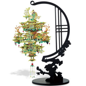 Piececool Puzzle Metalowe Model 3D - Pawilon Zakochanych