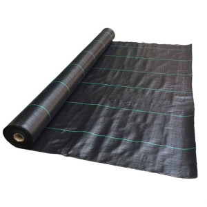 Agrotkanina czarna EXTRA GRUBA PP UV 100g/m2 120cm 10mb
