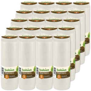 Wkłady do zniczy olejowe Bolsius NR 6 120h 5 dni 20 sztuk