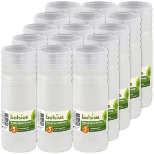 Wkłady do zniczy parafinowe Bolsius 5D 120h 5 dni 15 sztuk