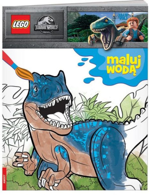 Lego Jurassic World. Maluj wodą praca zbiorowa
