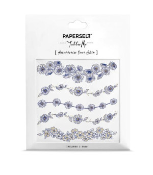 Tatuaż naklejka Daisy Bloom Paperself