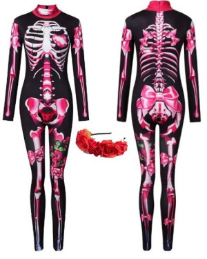 Strój Przebranie Szkielet Coco Halloween 128/134 (130)
